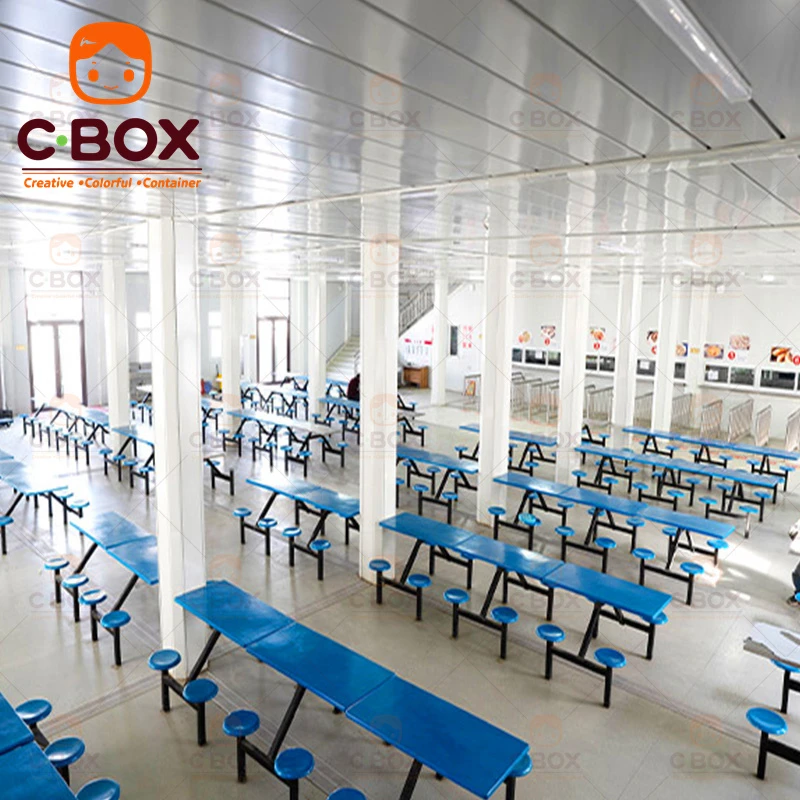 detachable flat pack container school