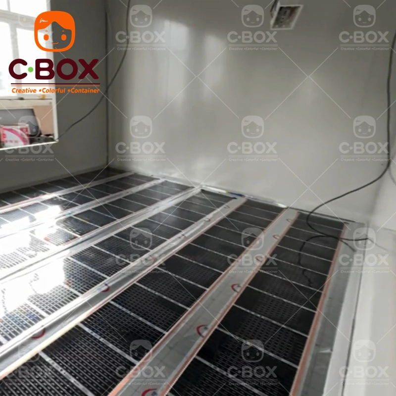 geothermal system container house