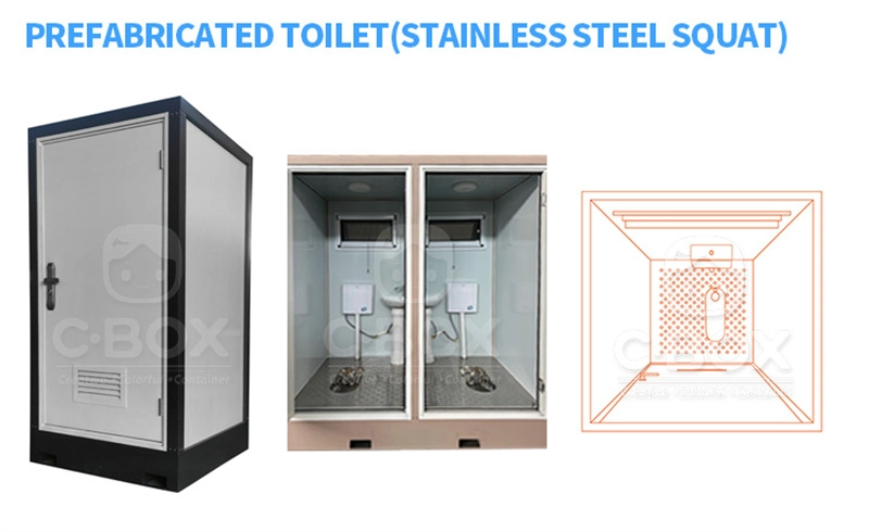 temporary portable toilets