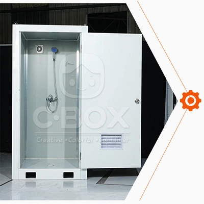 prefabricated toilet