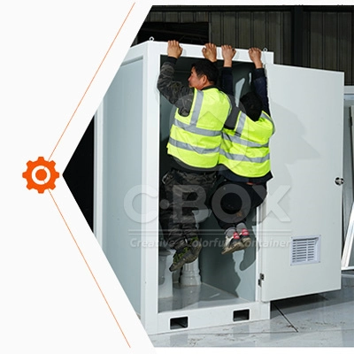 prefabricated toilet