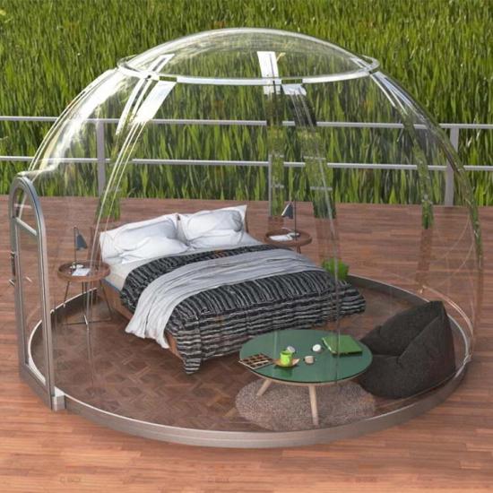 see through tent,transparent domes,clear domes,glamping domes,glamping domes